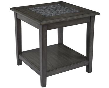 1798-3 Grey Mosaic End Table