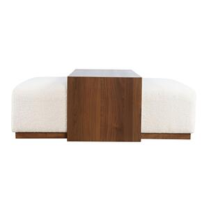 2376-48 Hudson Sliding Ottoman W Caster Wheels And Table Top