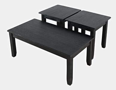 2089-BLK Eros Occasional 3 Pack - Brushed Black