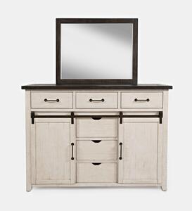 1706B Dresser and Mirror Madison County Dresser & Mirror