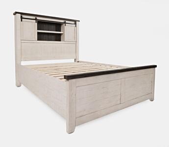 1706B-KBDHB Madison County King Barn Door Headboard