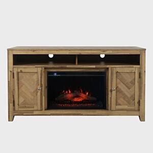 1850-FP6032 Altamonte 60" Fireplace With Crystal Display