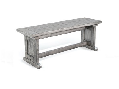 0113AG-SB Side Bench, Wood Seat