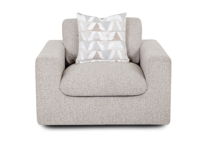 972-88 Stationary Chair, 3342-15 Chow Chow Cloud