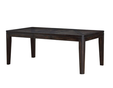 AS700TC Table W/18-Inch Leaf, Antique Charcoal