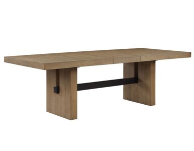ABR500N-TTTB 78-96" Dining Table W/18" Leaf