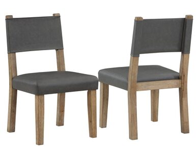 ABR5454N-D5PC 54" Round Table, 4 Side Chairs, Brown
