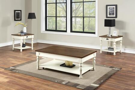 JA150-2E-3PC Cocktail Table & 2 End Tables