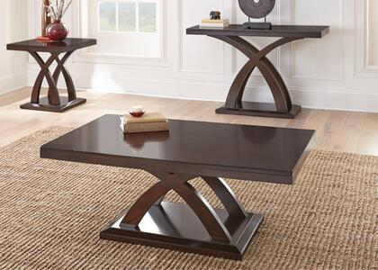 JL200-2E-3PC-N Cocktail & 2 End Tables