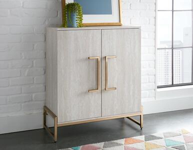 LK100SV Faux Marble Wine Cabinet