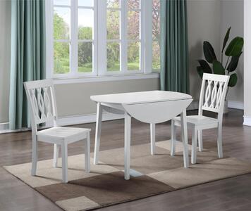 NA5003PC Dining Table, 2 Side Chairs