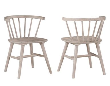 WIL500S Solid Wood Dining Chair, Tan