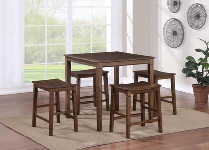 WS5000B 5-Pack Counter Set, Brown