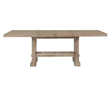 NP600PTS Counter Table Sand W/2-18-Incjh Leaves, Sand