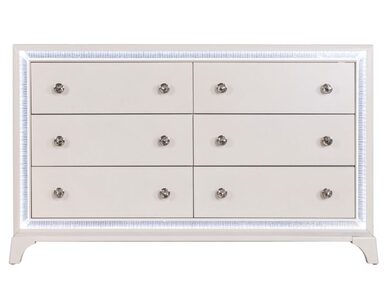 CAS900DR Illuminating Glam Dresser, Pearl Finish