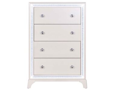 CAS900C Illuminating Glam Chest, Pearl Finish