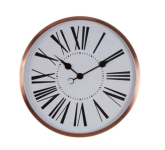 Rose Gold Wall Clock
