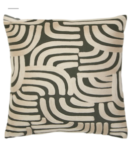 Ozella Square Cushion Green