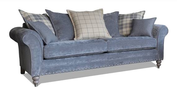 4 Seater Sofa Pillow Back