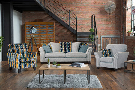 3 Seater Sofa Pillow Back