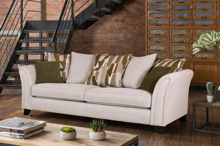 4 Seater Sofa Pillow Back
