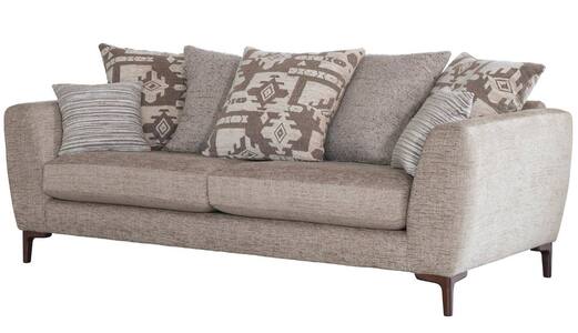 3 Seater Sofa Pillow Back