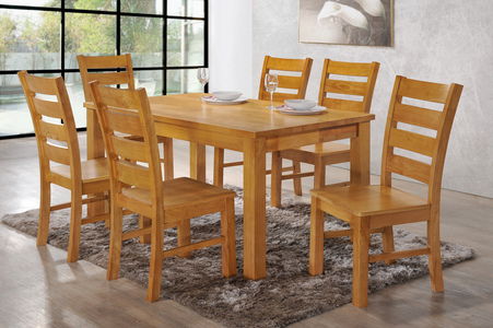 4ft Dining Set + 4 Chairs