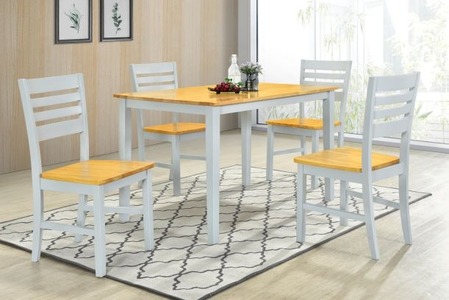 4ft Dining Set + 4 Chairs