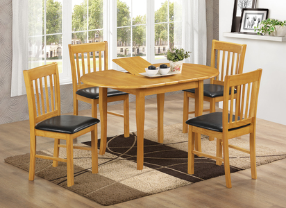 Ext Dining Table + 4 Chairs