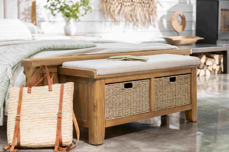 Upholstered Hall Bench