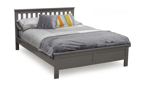 Wil-404-GY Bed 4' 6 Grey