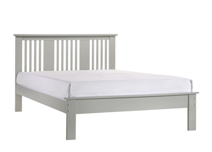 Slatted bed 4ft6 - Grey