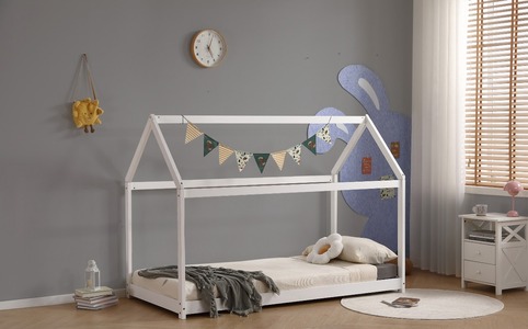 Ely House Bed - White