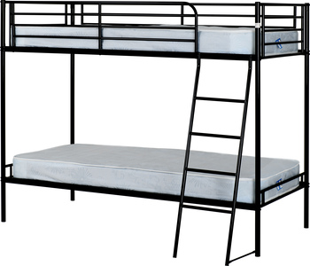 200-205-004 3' Bunk Bed - Black