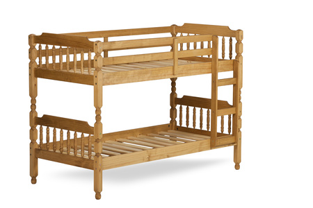 Colonial Bunk Bed - Waxed