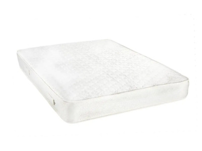 SUP-ORTHO Open 12.5g Coil Sprung Mattress (Depth 23cm) - Damask Fabric, Panel Quilted
