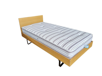 MDFSKID Woode Beds - MDF Frame , Mesh Base ,Folding Legs