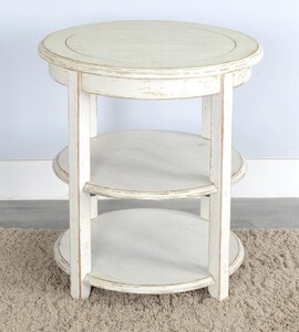 2085WS White Sand Side Table