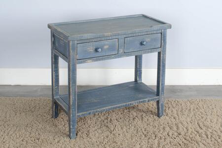 2091OB Ocean Blue Side Table