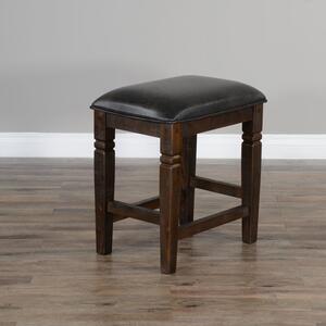 1430TL2-24 24"H Homestead Backless Stool, Cushion Seat