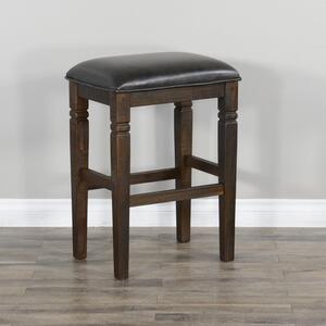 1430TL2-30 30"H Homestead Backless Stool, Cushion Seat