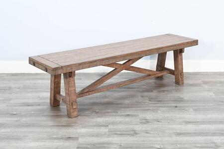 1510DR Bench, Wood Seat