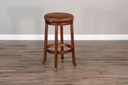 1646DC-30 30"H Swivel Stool, Cushion Seat