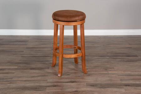 1646RO-30 30"H Swivel Stool, Cushion Seat