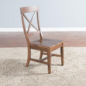 1660VM Crossback Chair, Wood Seat