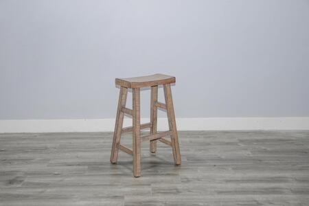 1768BP-30 Beach Pebble 30"H Saddle Seat Stool