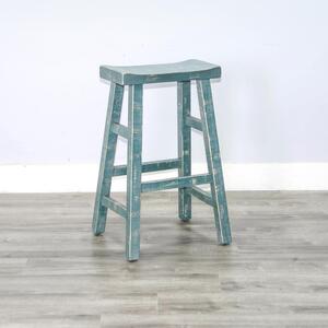 1768SG-30 Sea Grass 30"H Saddle Seat Stool