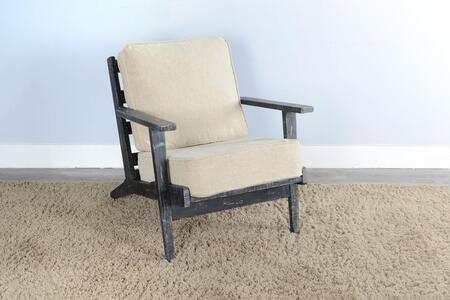 4610BS Black Sand Chair, Cushion Seat & Back