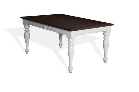 1015FC Bourbon Country Rect. Ext. Dining Table