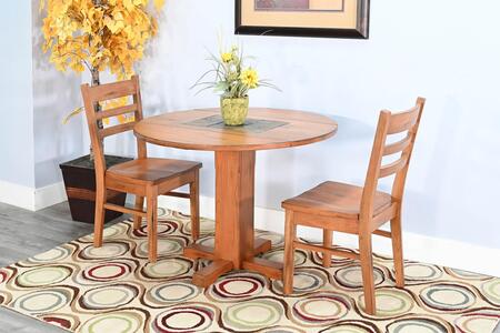 1223RO2 Sedona Drop Leaf Table W/ Slate